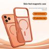 Для iPhone 17 Pro Магнитный Чехол-Наклейка на Телефон Skin Touch TPU + PC Ударопрочный Задний Чехол Совместимый с MagSafe