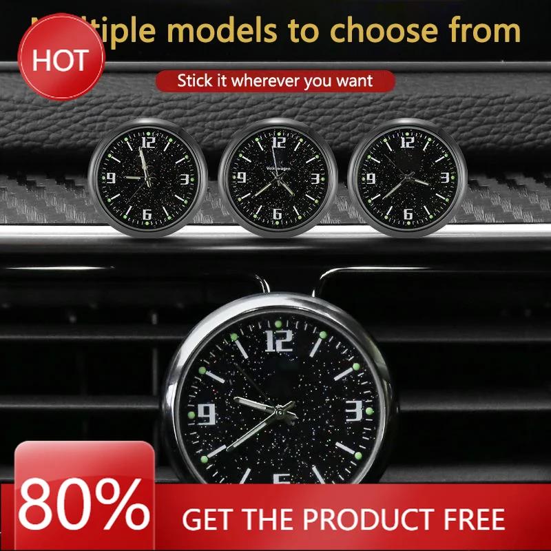 Новый 80% Для Mercedes Benz B/C/E/S C200L GLC GLK Класса A Класса Автомобильная Центральная Консоль Кондиционер Кварцевые Светящиеся Часы Часы Ac