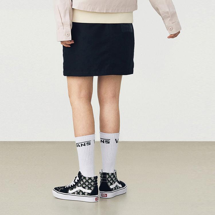 Vans Лоскутная многокарманная модная удобная спортивная повседневная юбка женские юбки черные VN0A54KMBLK