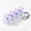 Heart Heart Keycap Fidget Keychain Crystal Clicker Button Keycap Keychain  Adults