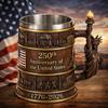 Independence 250th Anniversary Commemorative Edition Statue of Liberty Torch Commemorative Resin Mug, Preferred Gift for Giving