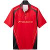 Limited Pro Half Zip Shirt Short Sleeve Blood Red M SH-125W