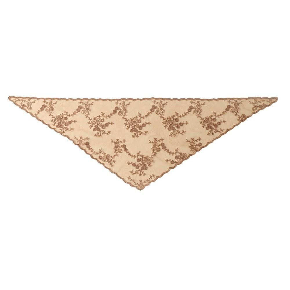 Cloak Lace Triangle Scarf Cape Hip Scarf Retro Lace Scarf Veil Headband Travel