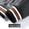 Futing Men's Genuine Sheepskin Leather Motorcycle Jacket