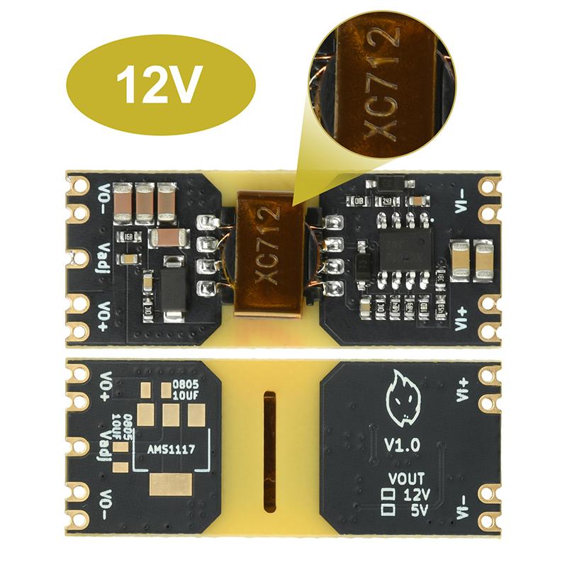 Модуль повышающе-понижающего преобразователя XC7010, DC15-70V в DC 5V 12V, с гальванической развязкой для модулей преобразования напряжения LDO