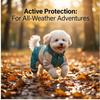 Lightweight Waterproof Dog Raincoat Breathable Windproof Pet Jacket Anti Shedding Summer Outfit For Small Dogs Cats Outdoor Rainy Daily Walking