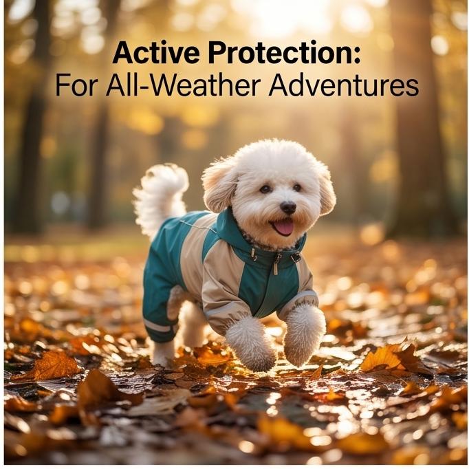 Lightweight Waterproof Dog Raincoat Breathable Windproof Pet Jacket Anti Shedding Summer Outfit For Small Dogs Cats Outdoor Rainy Daily Walking