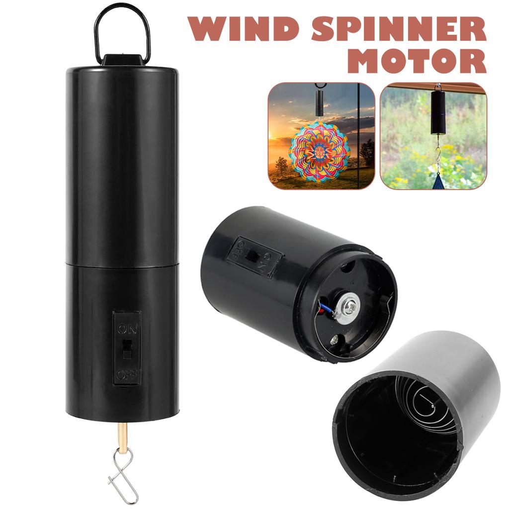 Hanging Rotating Motor Plastic Battery Powered Wind Spinner Motor 30±5 RPM High Weight-Bearing Capacity for Disco Balls Spinners