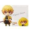 Demon Slayer Action Figure Kamado Tanjiro Nezuko Figures Anime 10cm Agatsuma Zenitsu Tomioka Giyuu Figurine Movable Model Toys