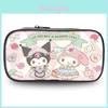 Adorable Kuromi Pen Pouch Sanrio Student High Capacity Oxford Material Case