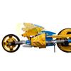 Jay's Golden Dragon Set  Blocks Toys Motorcycle with Dragon Spider Figure and Jay Minifigure Birthday Gift Idea for Kids