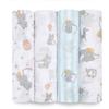 Aden + Anais Essentials Cotton Muslin Swaddle Blankets - Pack De 4 Dumbo De Nouvelles Hauteurs