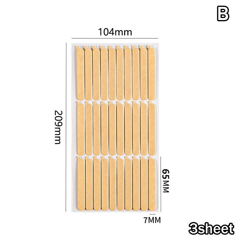 Transparent Plastic Three-Fold Press-On Nail Display Rack Storage Box Organizer for False Nails