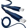 13 цветов 4 длины PD быстрый 15 Вт 60 Вт 100 Вт 100% силикон Сверхпрочный USB-A Type-C на Type-C [официальный представитель inklink в Японии] Зарядный кабель для iPhone