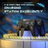 Силиконовый чехол для PlayVital Mecha Edition PS5 улучшенный, совместимый с зарядным колпачком и наклейкой, в комплекте контроллер, ударопрочный, нескользящий