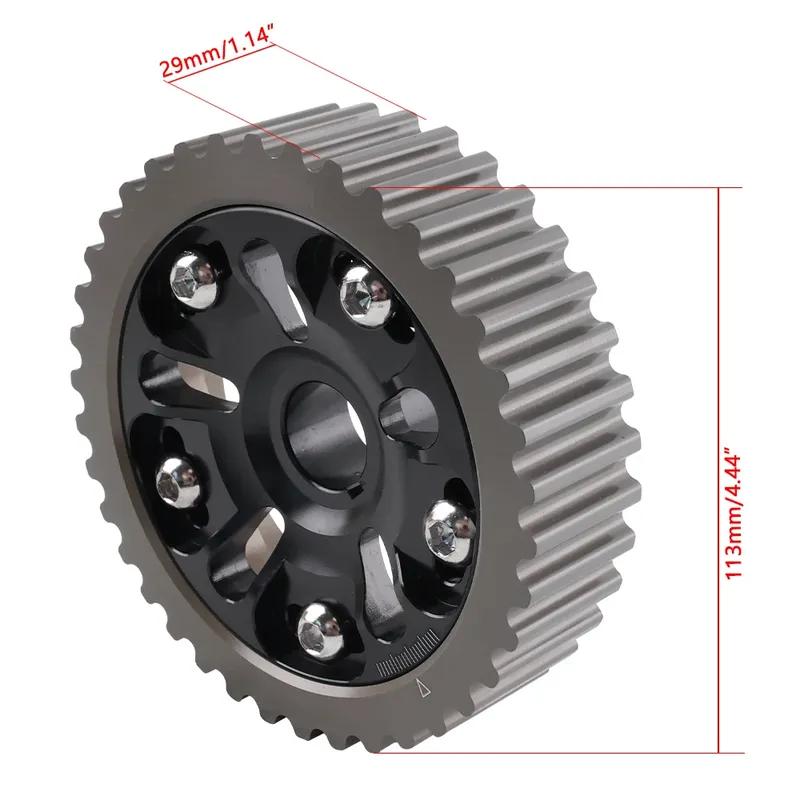 Adjustable Cam Gear Timing Gear Pulley Gold Blue Black Red For D Series Honda Civic 92-95 Wear Parts