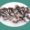 10pcs Hand Tools J460 6×8×18mm Brush Replacement Electric Motor Leads Generator Carbon Brushes Wire