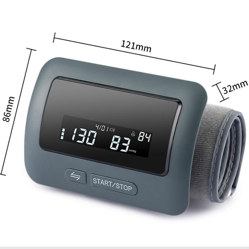 Blood Pressure Monitor - Wireless Uppr Arm Cuff BP Machine with One Piece Design, Stores Historical Data