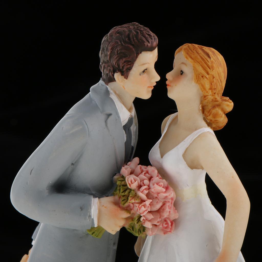 Романтическая свадебная пара Нежный момент торт Топпер фигурка