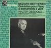 LP Record MOZART BEETHOVEN WALTER GIESEKING  Quintettes Pour Piano  Instruments 1017831 LA VOIX DE SON  France Classical Used