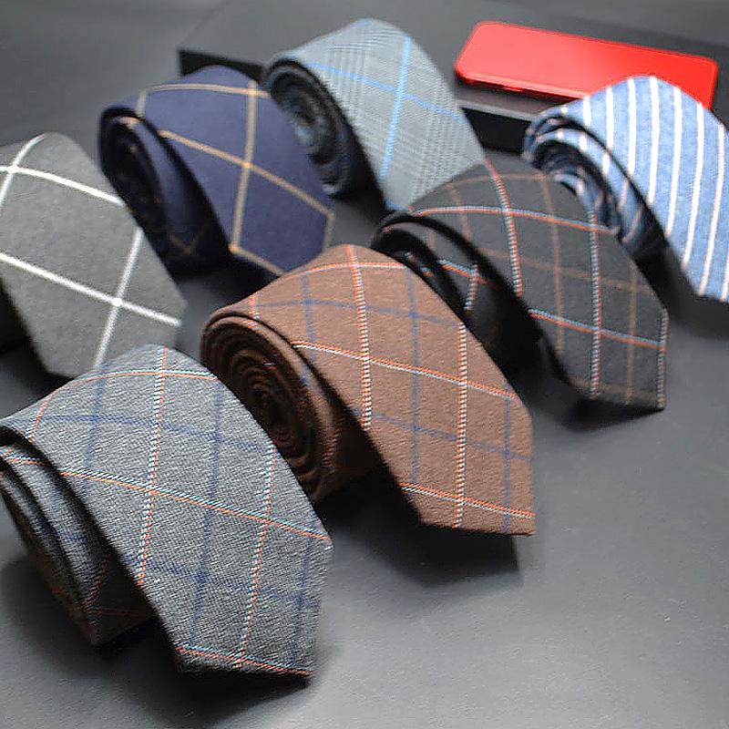 1PC Fashion Ties Imitation Wool Suits Narrow Necktie For Men New High Quality