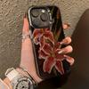 Винтажная Масляная Живопись Цветок Лилии Чехол из ТПУ для Телефона iPhone 17 16 PRO MAX 15/14 PLUS/13 Pro/12/11 Ударопрочный Защитный Чехол