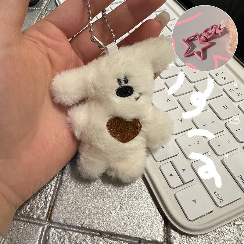 Мультяшный плюшевый медведь, брелок-подвеска, милая плюшевая кукла, игрушка, кавайная мягкая сумка, украшения, аксессуары