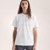 ArcTeryx Мужская S Arcword Логотип Короткий рукав Футболка белый aTqSm07991