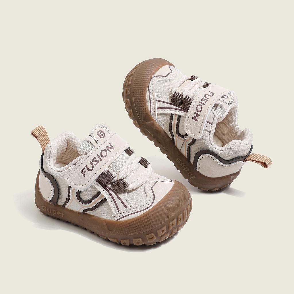 Unisex functional shoes for boys and girls, spring and autumn baby walking shoes, soft-soled, non-slip, and designed for toddlers1‑3Year-old baby