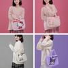 Очаровательная Hello Kitty Мелодичная Kuromi Пушистая Плюшевая Ручная Сумка Через Плечо Для Детей