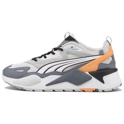 RS-X Efekt Turbo Унисекс Пепельно-серый Белый Puma Оранжевый Черный 390048-01