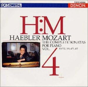 CD HEBLER (ИНГРИД); МОЦАРТ - Моцарт: Полные фортепианные сонаты 4 COCO85086 Япония ОбиКлассика Б/у