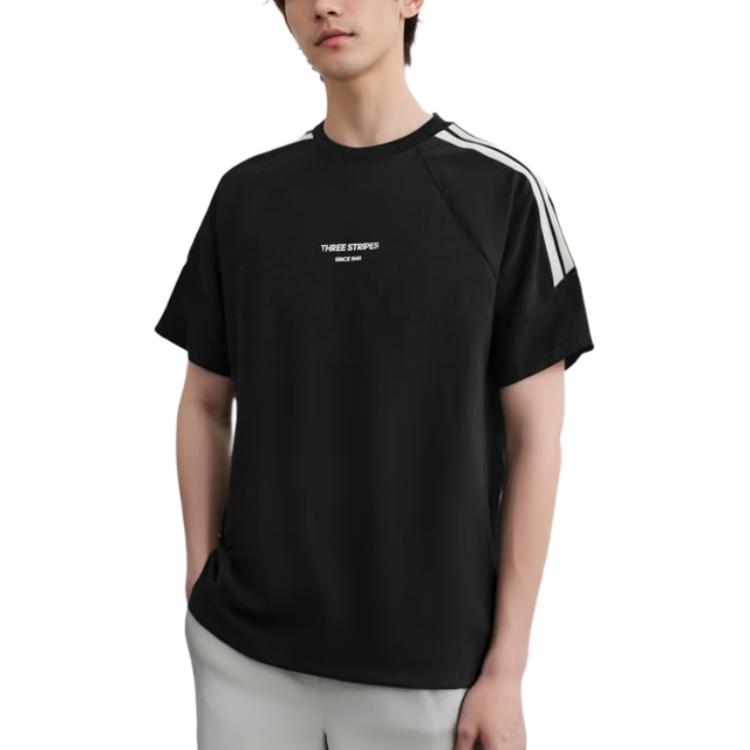 adidas Спортивная футболка Sportlife Унисекс Черная JY8306