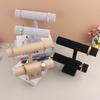 1PC Velvet Jewelry Bracelet Storage Display Chain Watch T-Bar Rack Organizer Hard Stand Holder Jewelry Display Bracelet Display