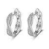 Fashion 925 Sterling Silver Earrings Vintage Style Cubic Jewelry Wedding Earrings Anniversary Gifts For Women
