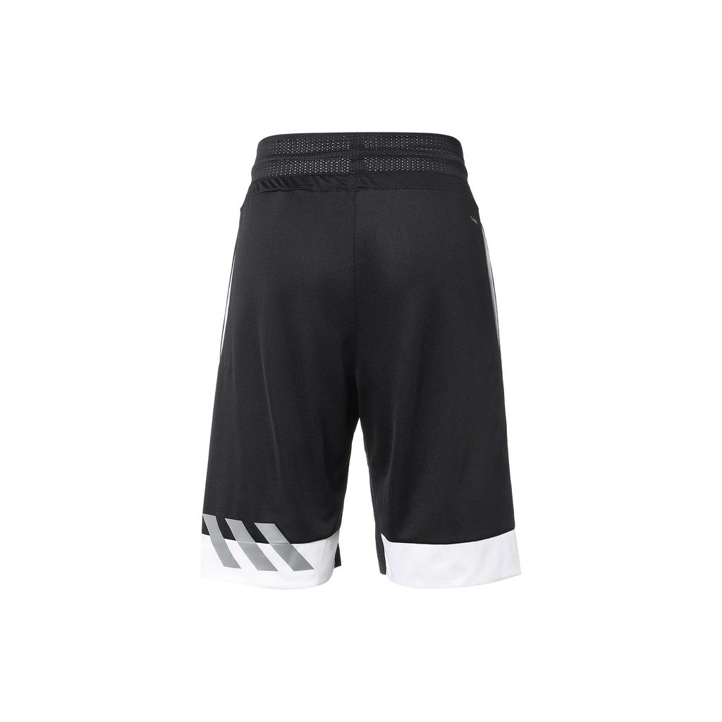 adidas Баскетбольные Шорты Мужские Черные Умеренно Прямые Брюки DZ5819