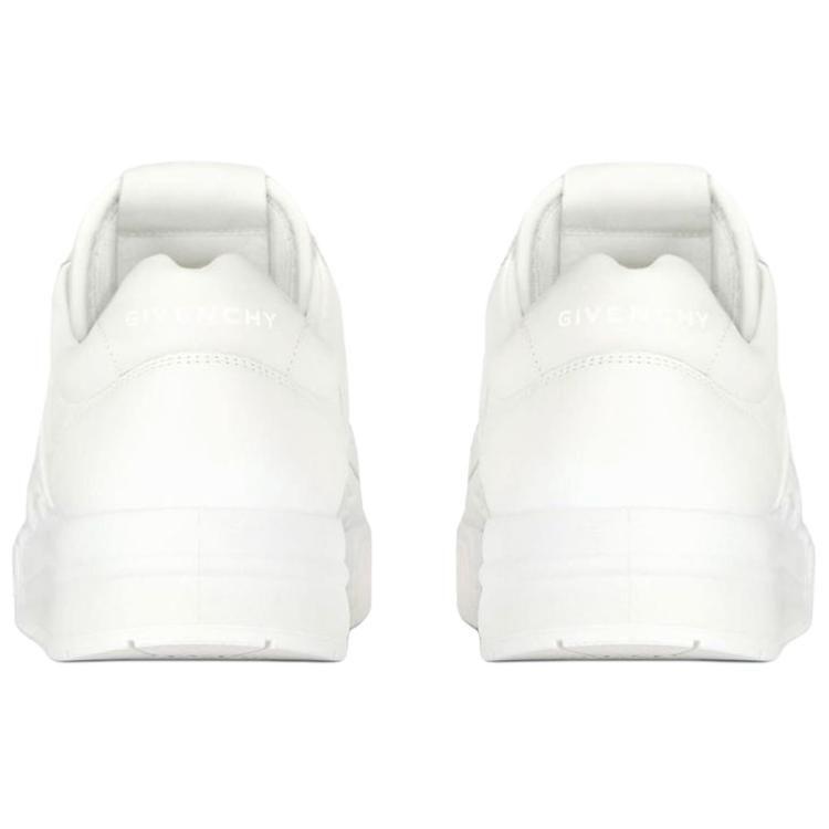 Givenchy Белые низкие кожаные кроссовки G4 BE0030E1L9-100