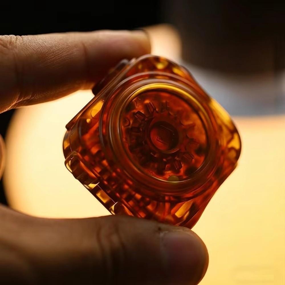 Luminous Fidget Spinner Noctilucent Reduce PressureToy Collectible Mechanical Slider Office