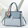 Casual Fashion Pu Bag For Women With Contrast Stitching And Spacious Storage