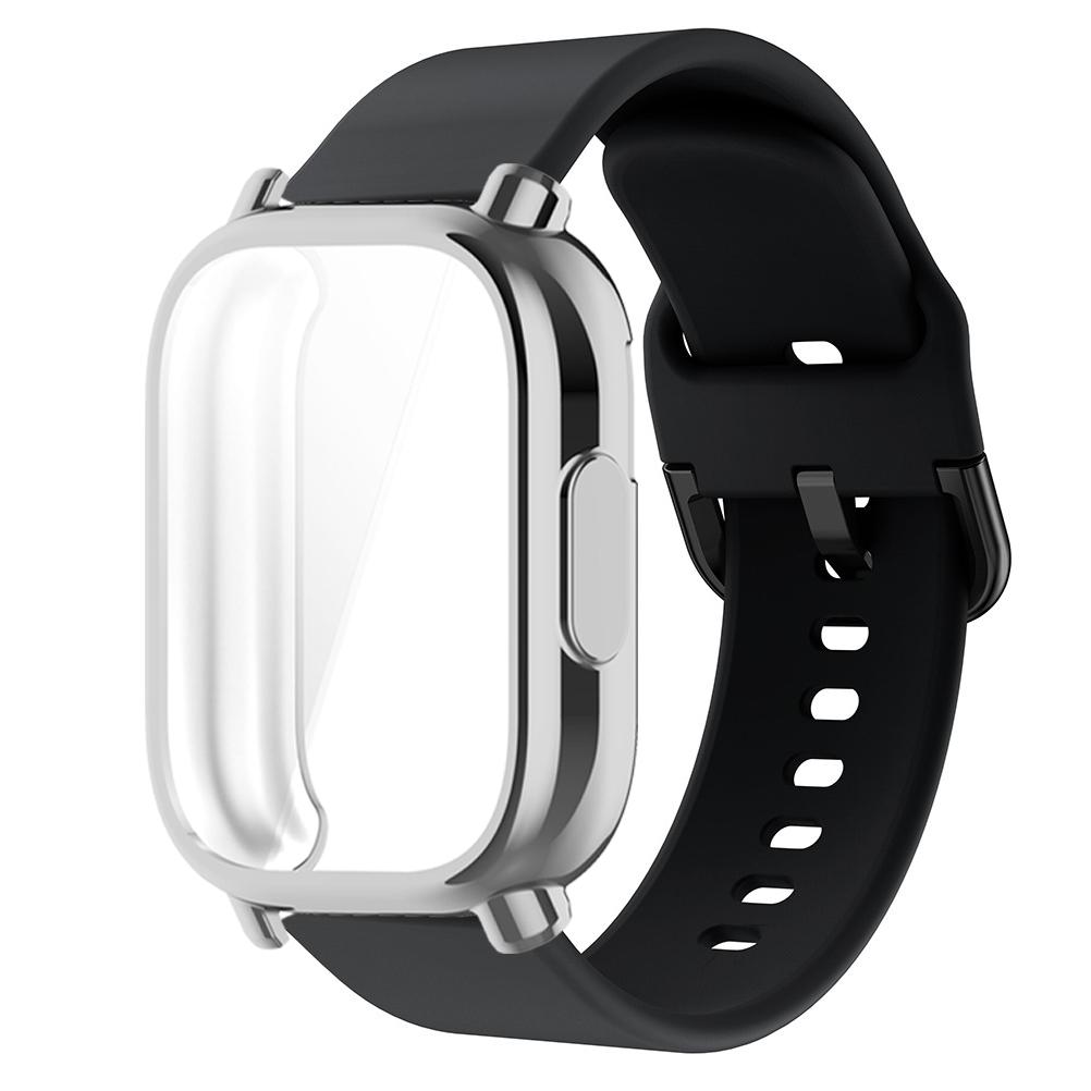 Защитный чехол + ремешок для Redmi Watch 5 active Redmi Watch 5 Lite Полное покрытие экрана Мягкий ТПУ корпус и дышащий спортивный ремешок