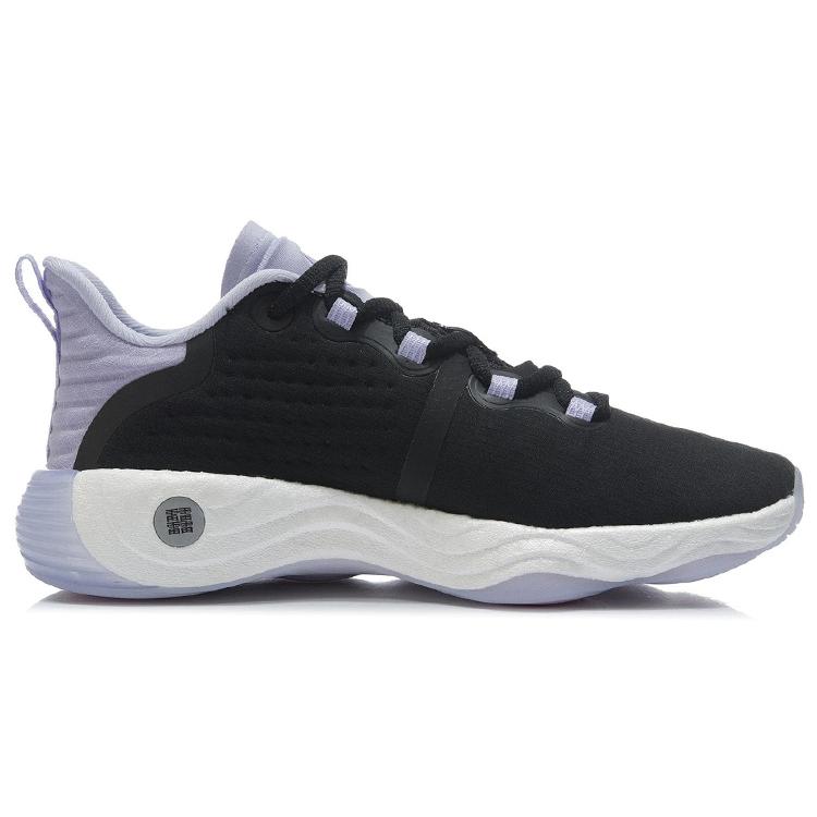 Li Ning Wujie 3 Легкие Низкие Повседневные Кроссовки Женские Черные AFPR030-2