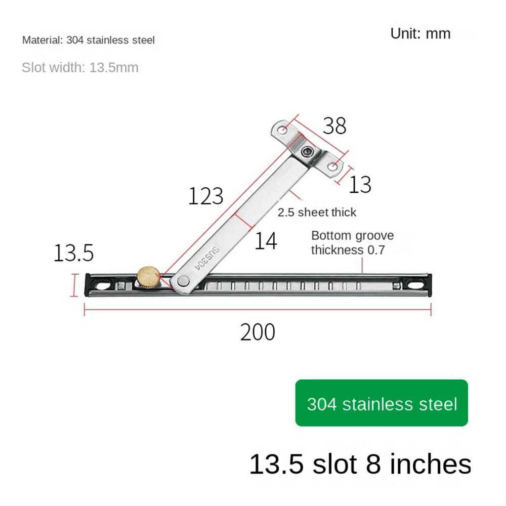 Опора окна из нержавеющей стали, ограничитель фиксированного окна, новая ветрозащитная скоба для окна, окно
