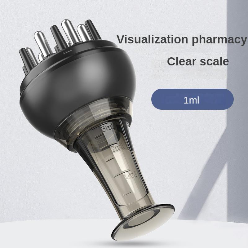 Scalp Applicator Liquid Comb for Hair Scalp Treatment Essential Oil Guiding Massager Brush Hair Growth Serum Oil Apply Device