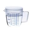 Pyrex Milk Measuring Cup 250/500ml  Scale Microwave Measuring Cup Glass Milk Jug with Lid  Espresso Cups Glass Cup Kitchen Tools