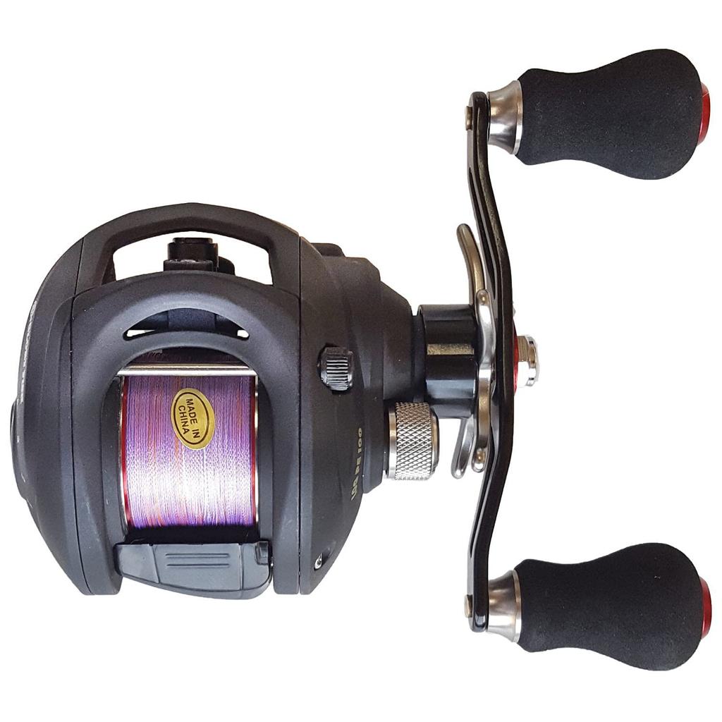 Glory Fish Baitcasting Reel Log 100PE Light Offshore Game with PE1 Line - 150m