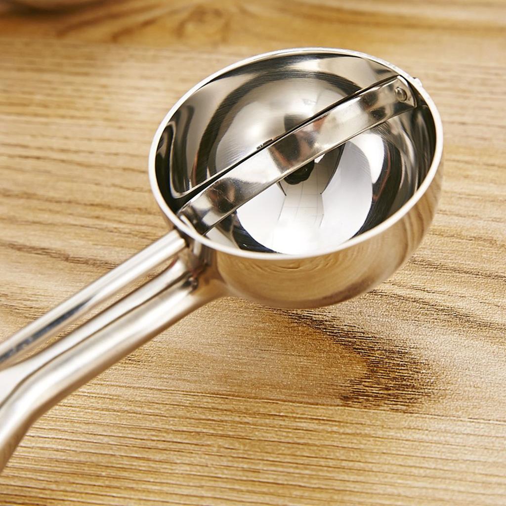 55mm 304 Stainless Steel Cookie Scoop Multifunctional Melon Ball Scoop Ice Cream Scoop Kitchen Scooper for Food Dishwasher Safe