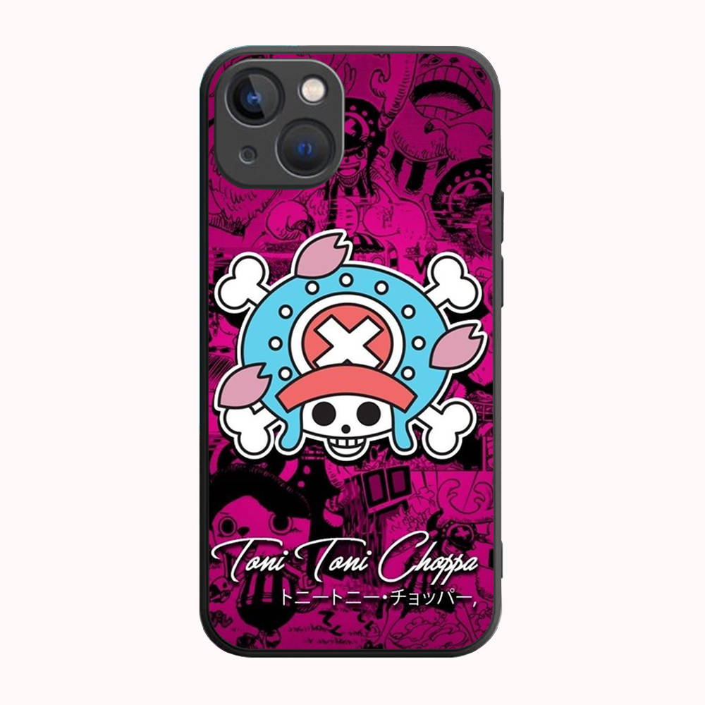 B-38 One Piece флаг черный чехол для Redmi 10A 10C 12C 13C 9A 9C 9T A3X Note 10 9 9S 10S iPhone 11 12 13 14 15 16 X XS Pro Max Mini 7 8 Plus XR