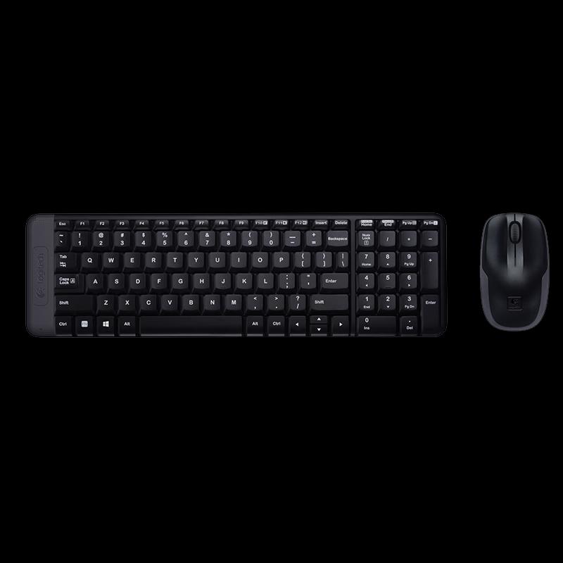 Logitech Беспроводной комплект клавиатуры и мыши MK220