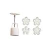 Mid Autumn Festival Moon Cake Mould 50g Plungers Pastry Tools Moon Cake Tool Hand Press Mold