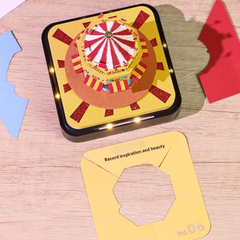 Stay Organized with 2027 LED Desk Calendar Featuring 3D Tear-away Pages
